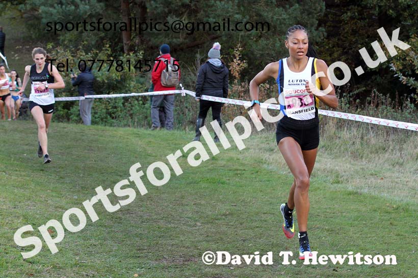 Senior womens 2021 National Cross Country Relays, Berry Hill Park, Mansfield. Photo: David T. Hewitson/Sports for All Pics
